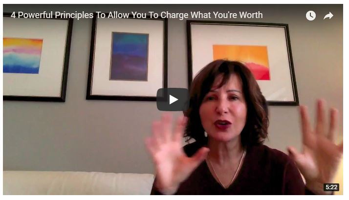 CHARGING WHAT YOU’RE WORTH: 4 Powerful Principles for You to Get Effective Results